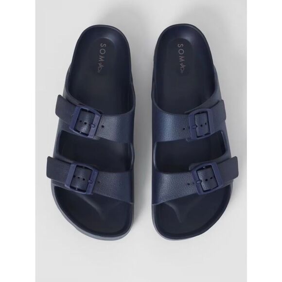 Soma Shoes - Soma Swim Sandals Navy Blue 8 NWT Summer Beach Vacation Sand Ocean Pool